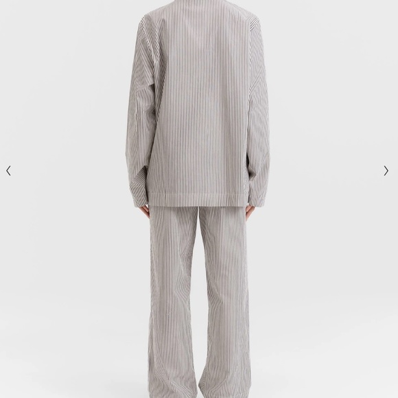 LIMITED EDITION TEKLA Poplin pants in S and shirt size M Retail around 700$ - Picture 2 of 5